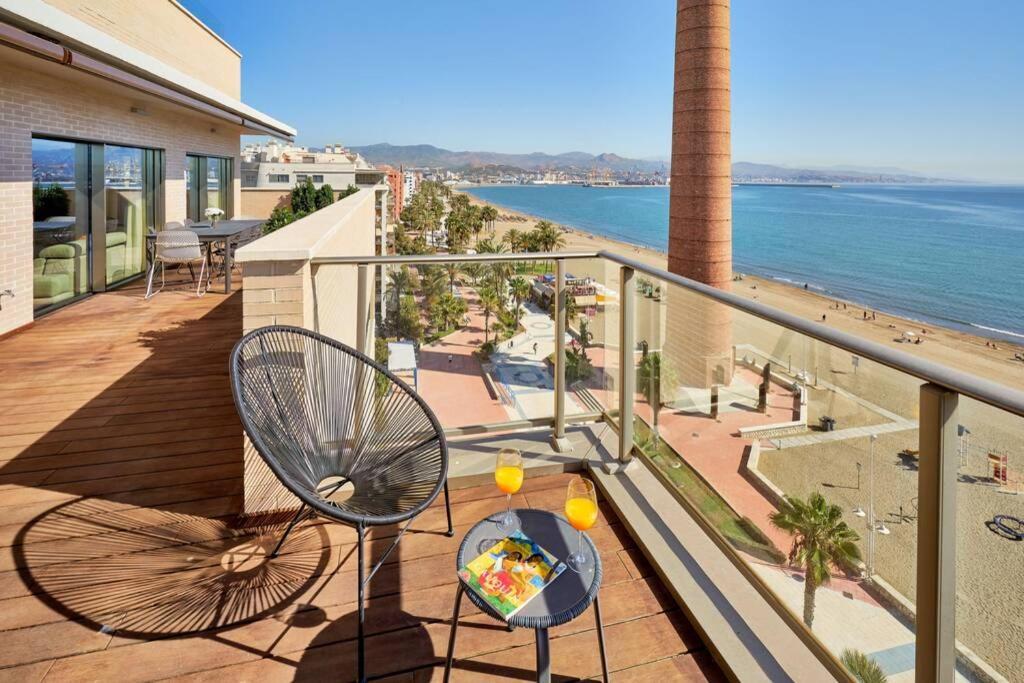 D&R Penthouse On The Beach Apartment Malaga Exterior photo