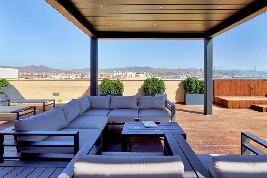 D&R Penthouse On The Beach Apartment Malaga Exterior photo